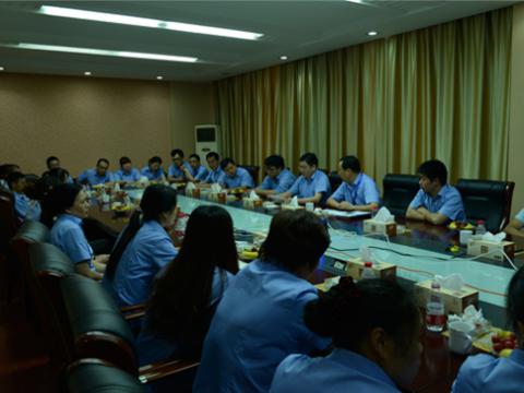 拉斯维加斯9888母线召开一线员工代表座谈会